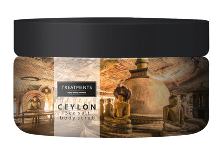 Treatments ceylon sea salt body scrub 400gr