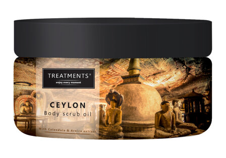 Treatments ceylon body scrub oil 500gr