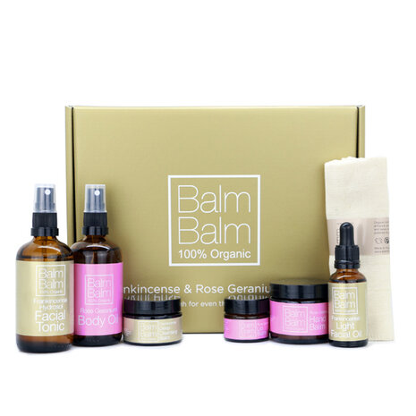 Balm Balm Frankincense Rose Geranium Gift Set