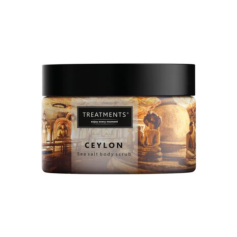 Ceylon sea salt body scrub